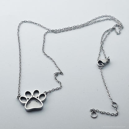 Inlay Pendant Blanks - Paw Print
