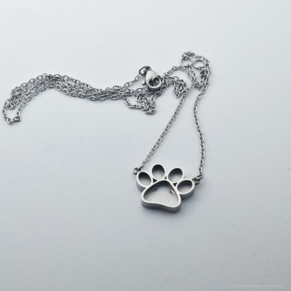 Inlay Pendant Blanks - Paw Print