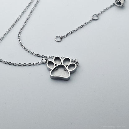 Inlay Pendant Blanks - Paw Print