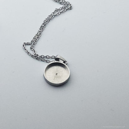 Inlay Pendant Blanks - Circle