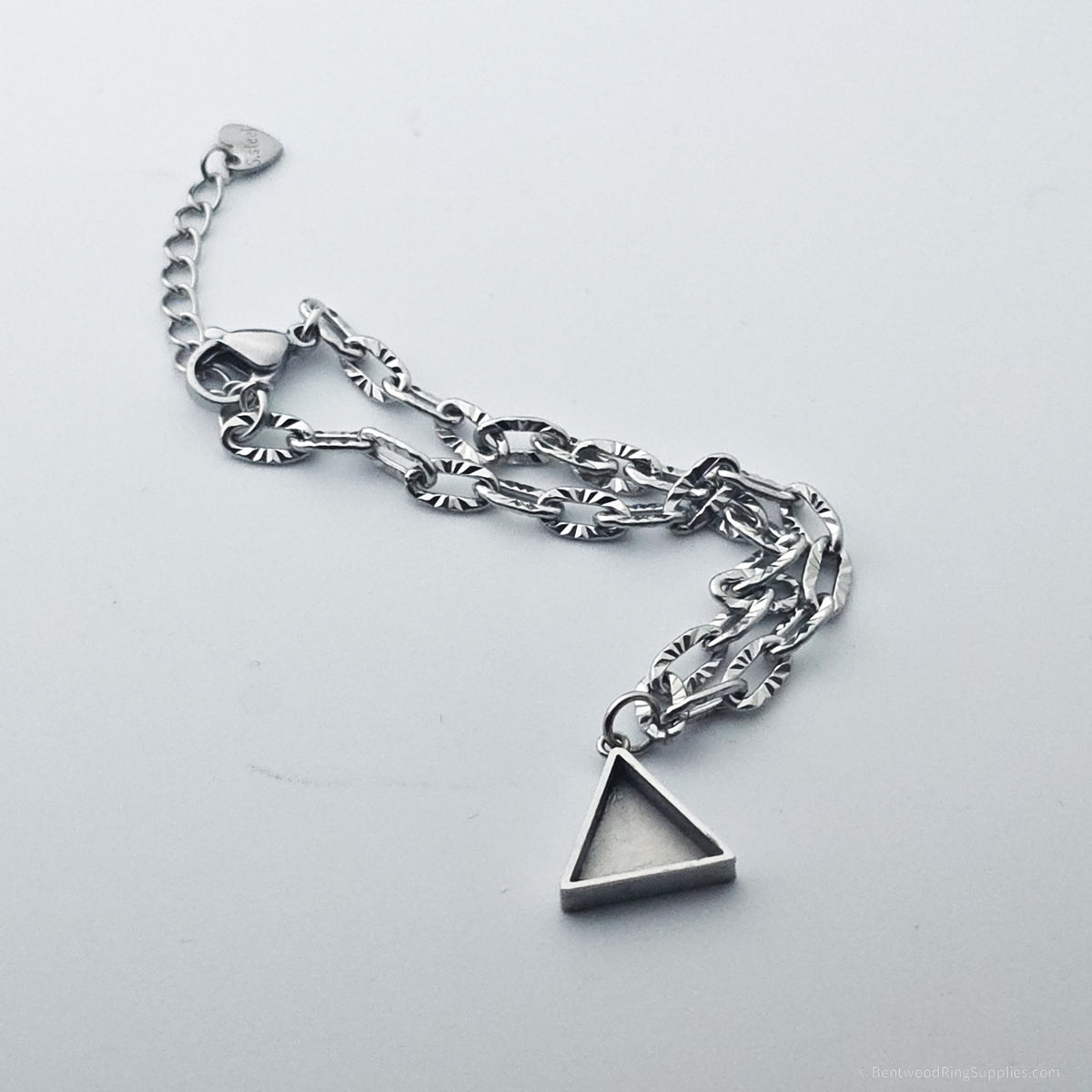 Inlay Bracelet Blanks - Triangle