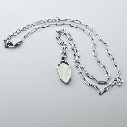 Inlay Pendant Blanks - Crystal Shard