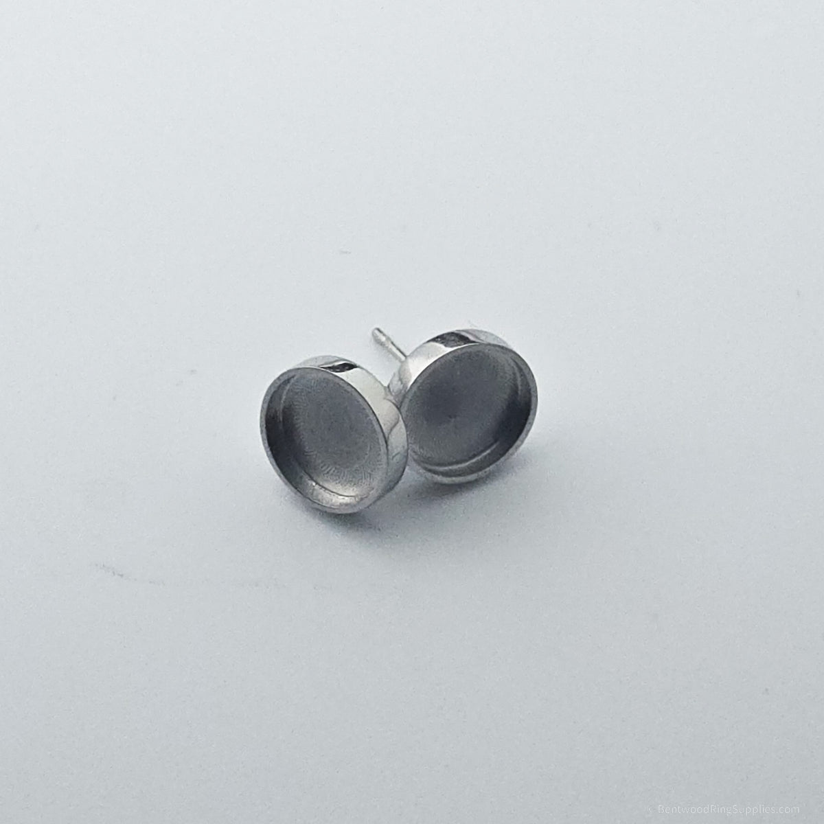 Inlay Earrings - Stainless Steel