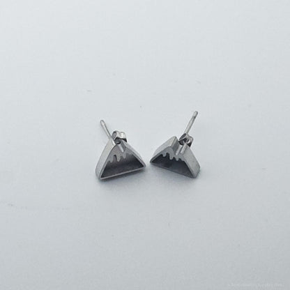 Inlay Earrings - Stainless Steel