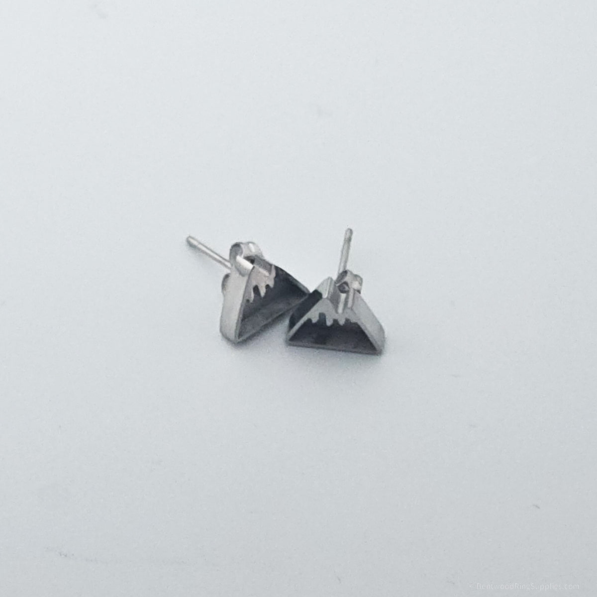 Inlay Earrings - Stainless Steel