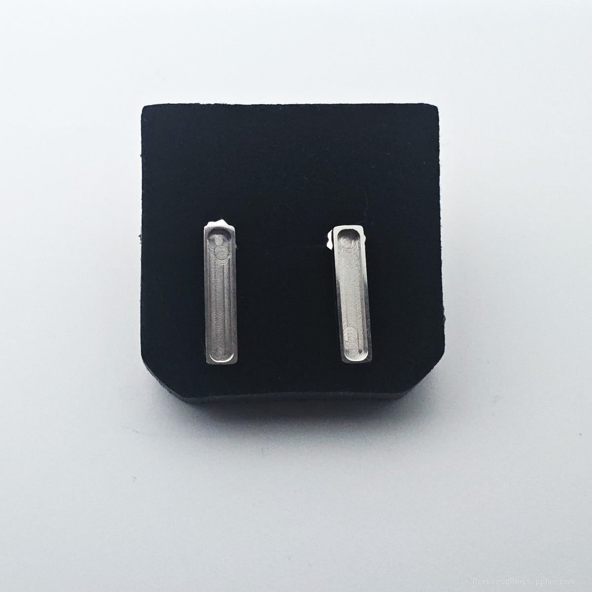 Inlay Earrings - Stainless Steel