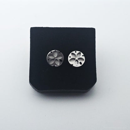 Inlay Earrings - Stainless Steel