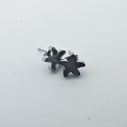 Inlay Earrings - Stainless Steel