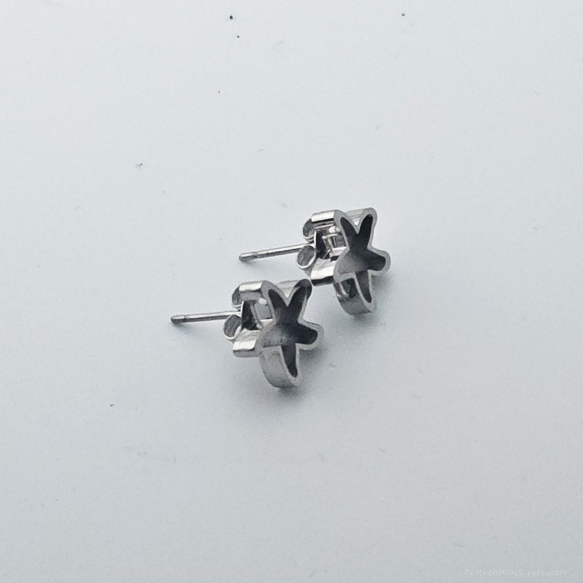 Inlay Earrings - Stainless Steel