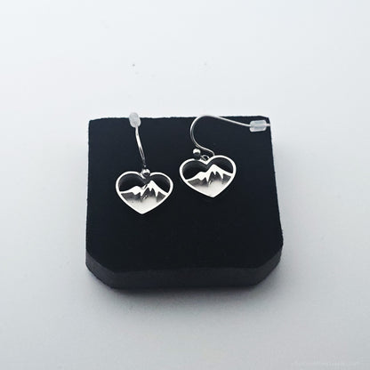 Inlay Earrings - Stainless Steel
