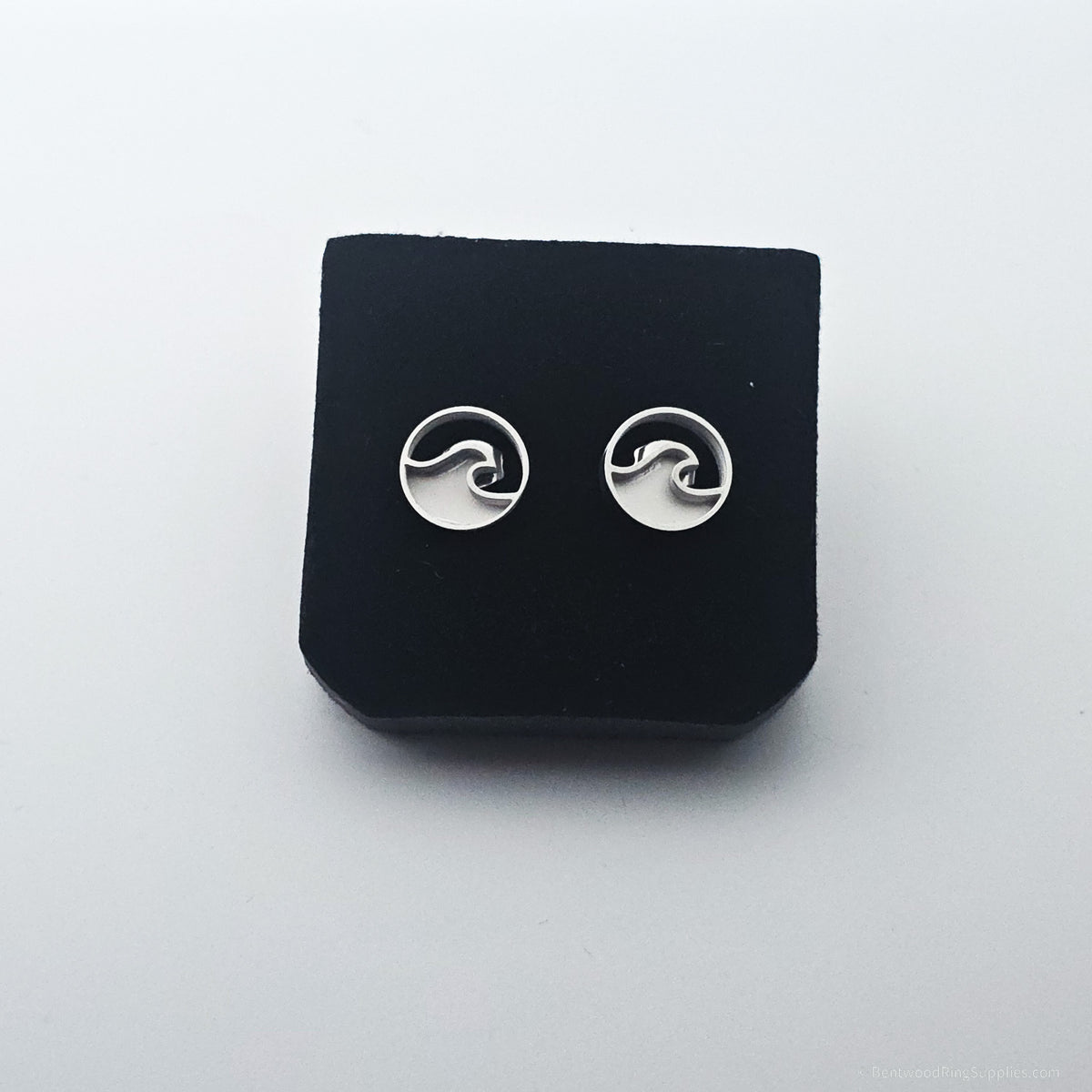 Inlay Earrings - Stainless Steel