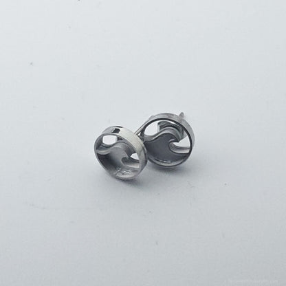 Inlay Earrings - Stainless Steel
