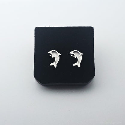 Inlay Earrings - Stainless Steel