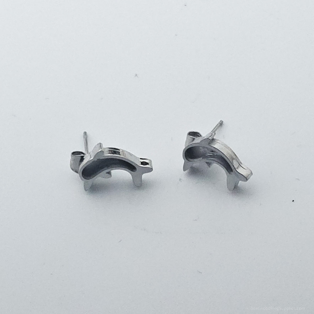 Inlay Earrings - Stainless Steel