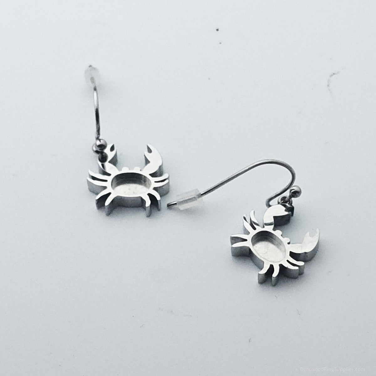 Inlay Earrings - Stainless Steel