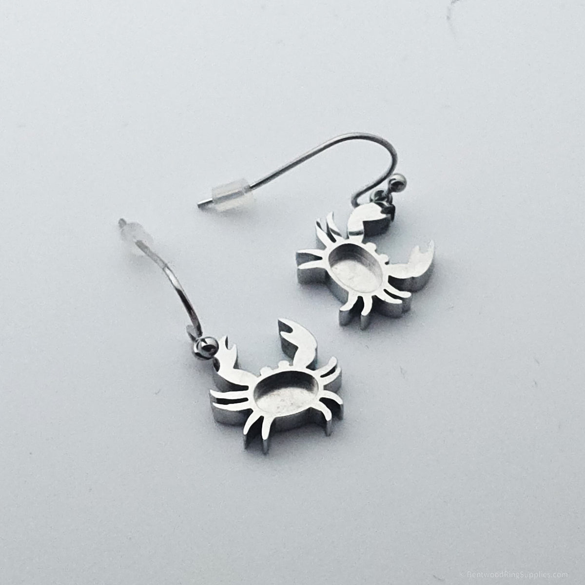 Inlay Earrings - Stainless Steel