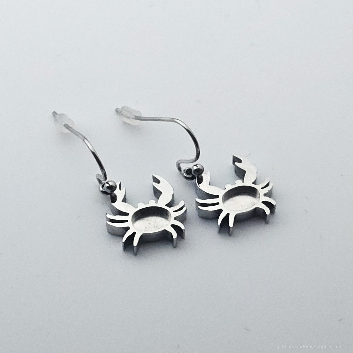 Inlay Earrings - Stainless Steel