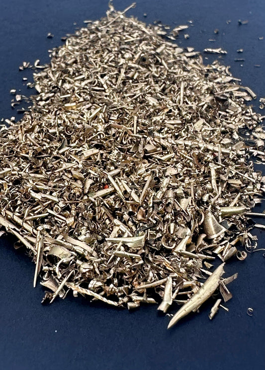 Naval Brass Shavings - Bentwood Ring Supplies
