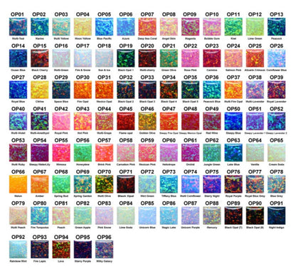 Synthetic Bello Opal - Crushed