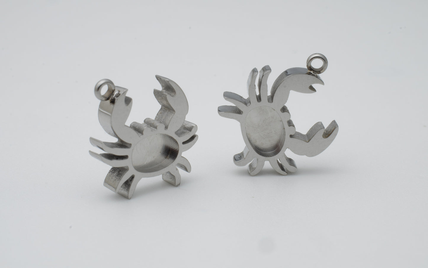 Inlay Earrings - Stainless Steel
