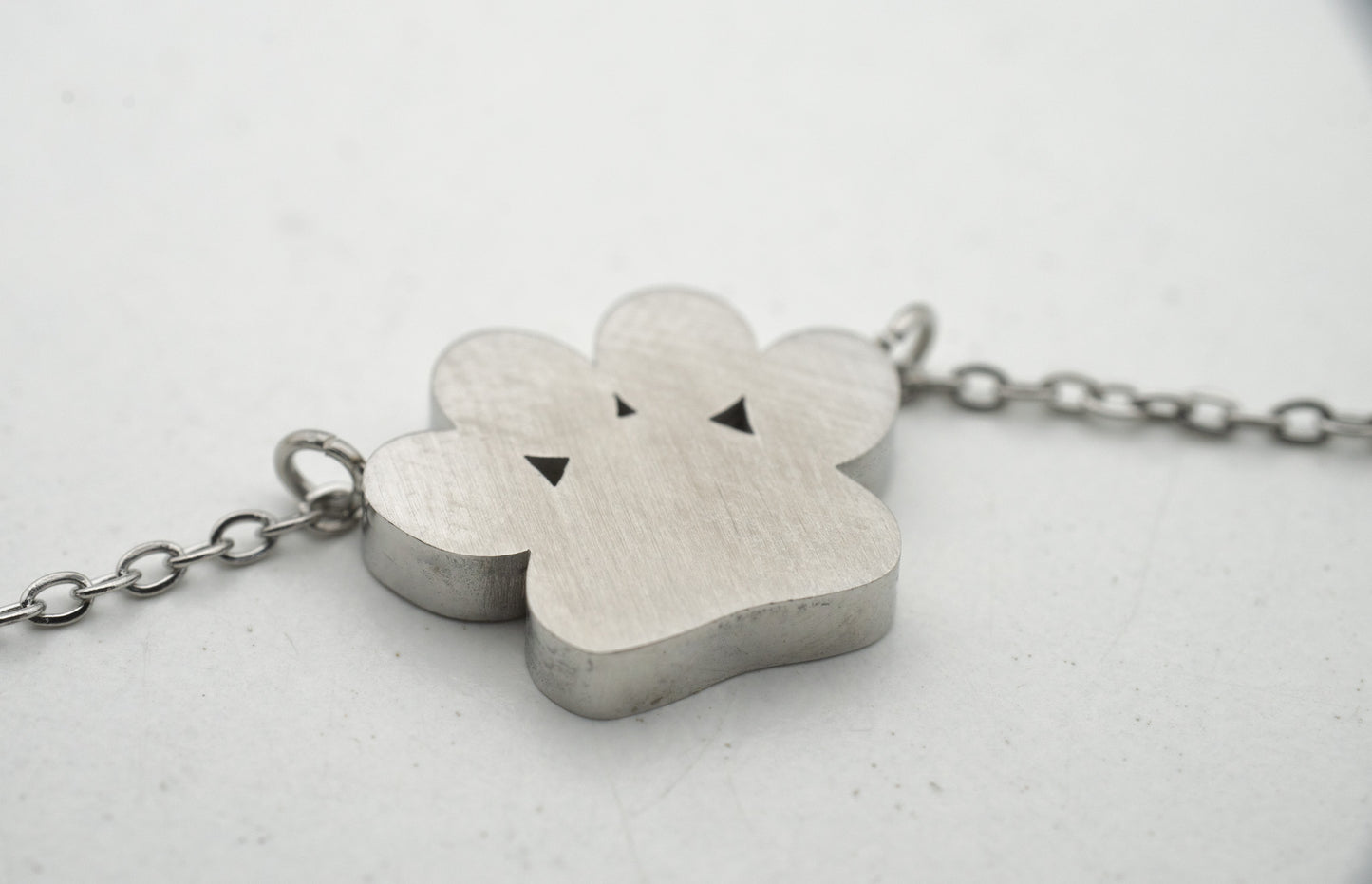 Paw Print Pendant - Stainless Steel