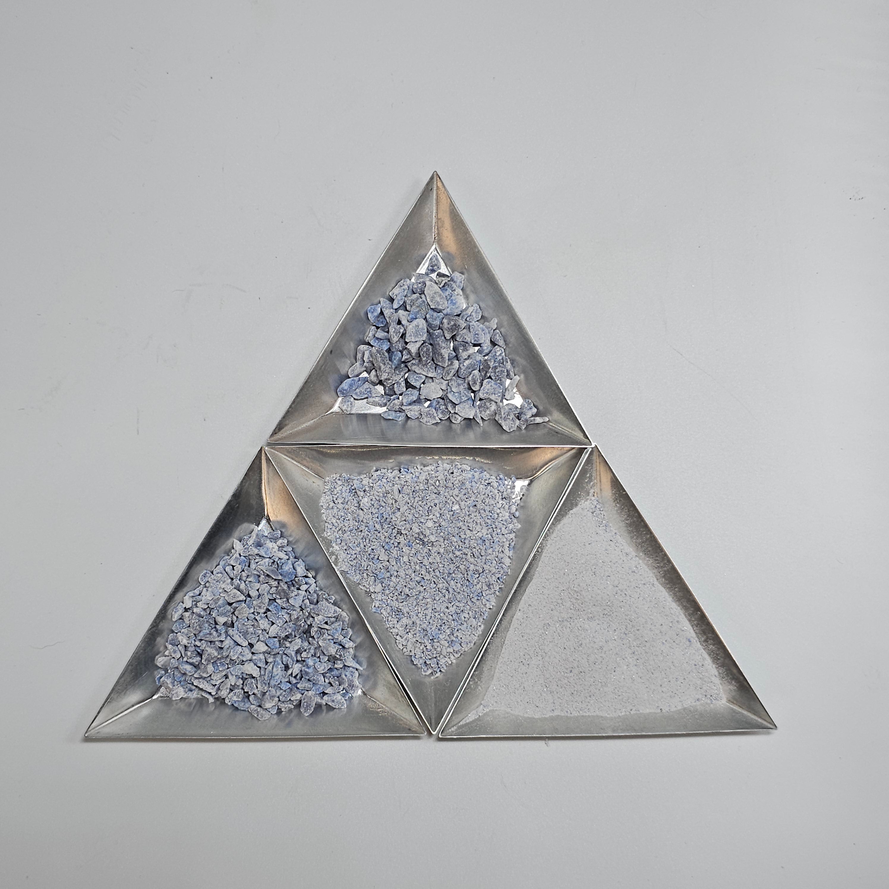 Quartz Inlay Blue Quartz - Crushed Inlay Material – Bentwood Ring Supplies