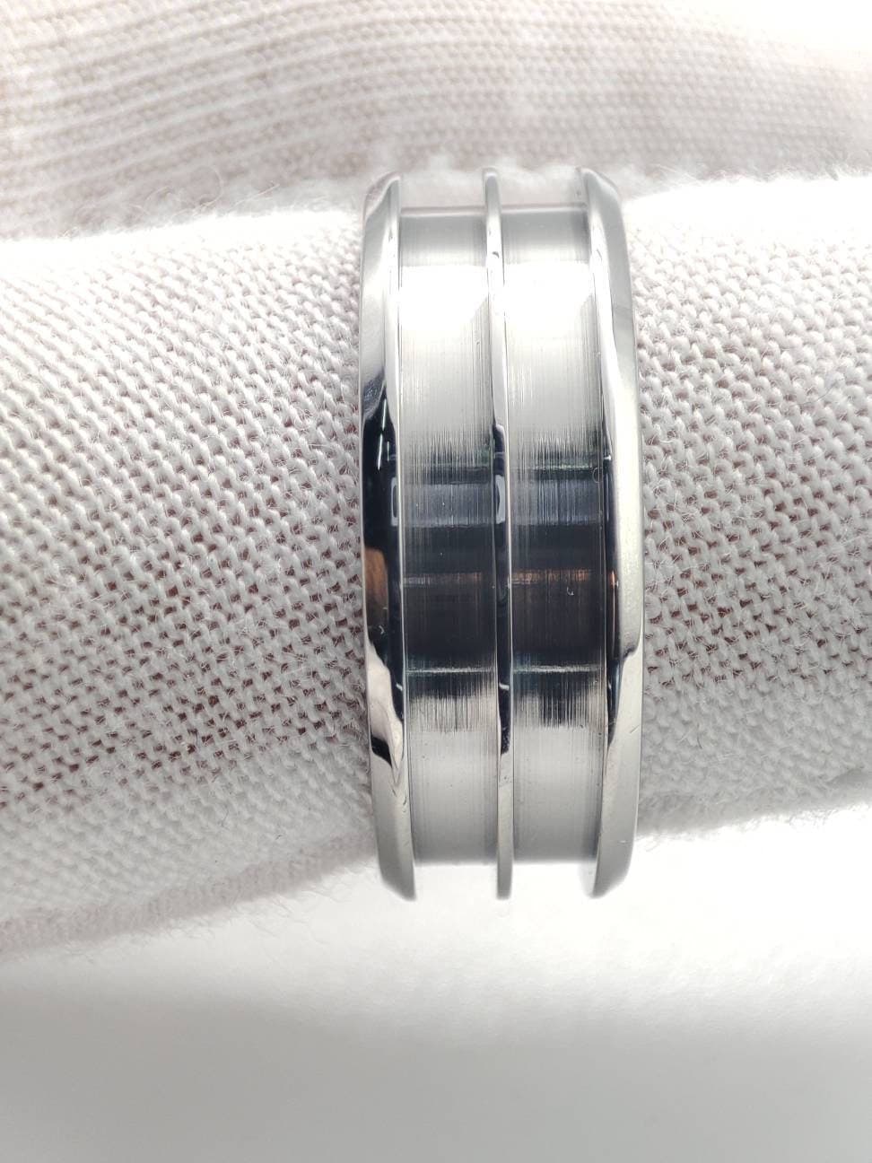 Stainless Steel Double Channel Ring Blank | Bentwood Ring Supplies
