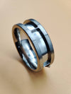 Titanium - 4 Segment Ring Blank - 8/4/x4