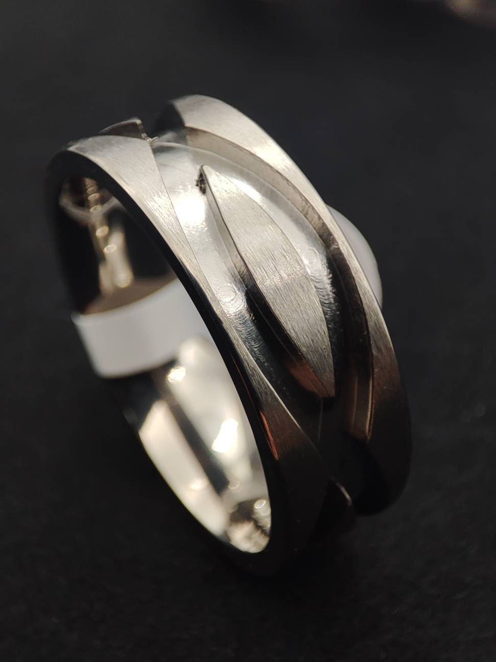 Titanium Double Helix Ring Blank | Bentwood Ring Supplies