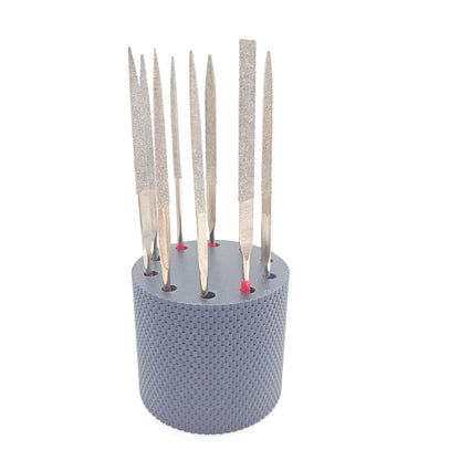 Diamond Coated Needle Files - Set of 10